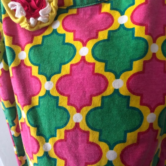 Hot pink and green top - Picture 3 of 3